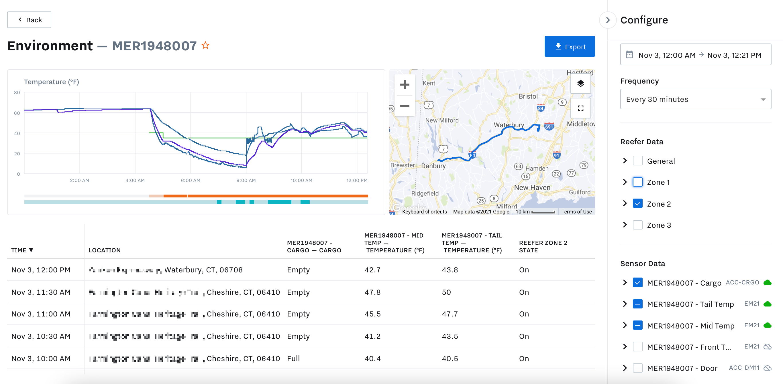 Samsara Environmental Monitor