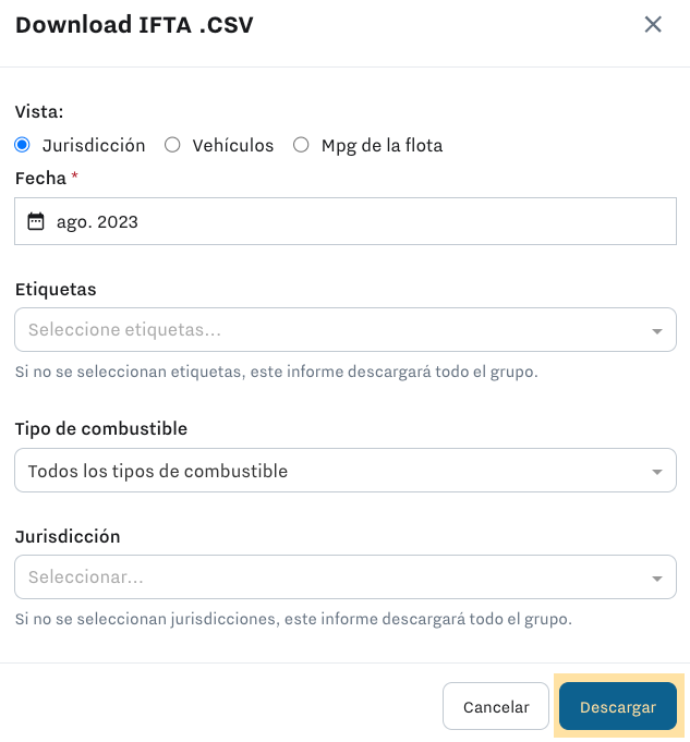 Imprimir un informe Soporte de Samsara