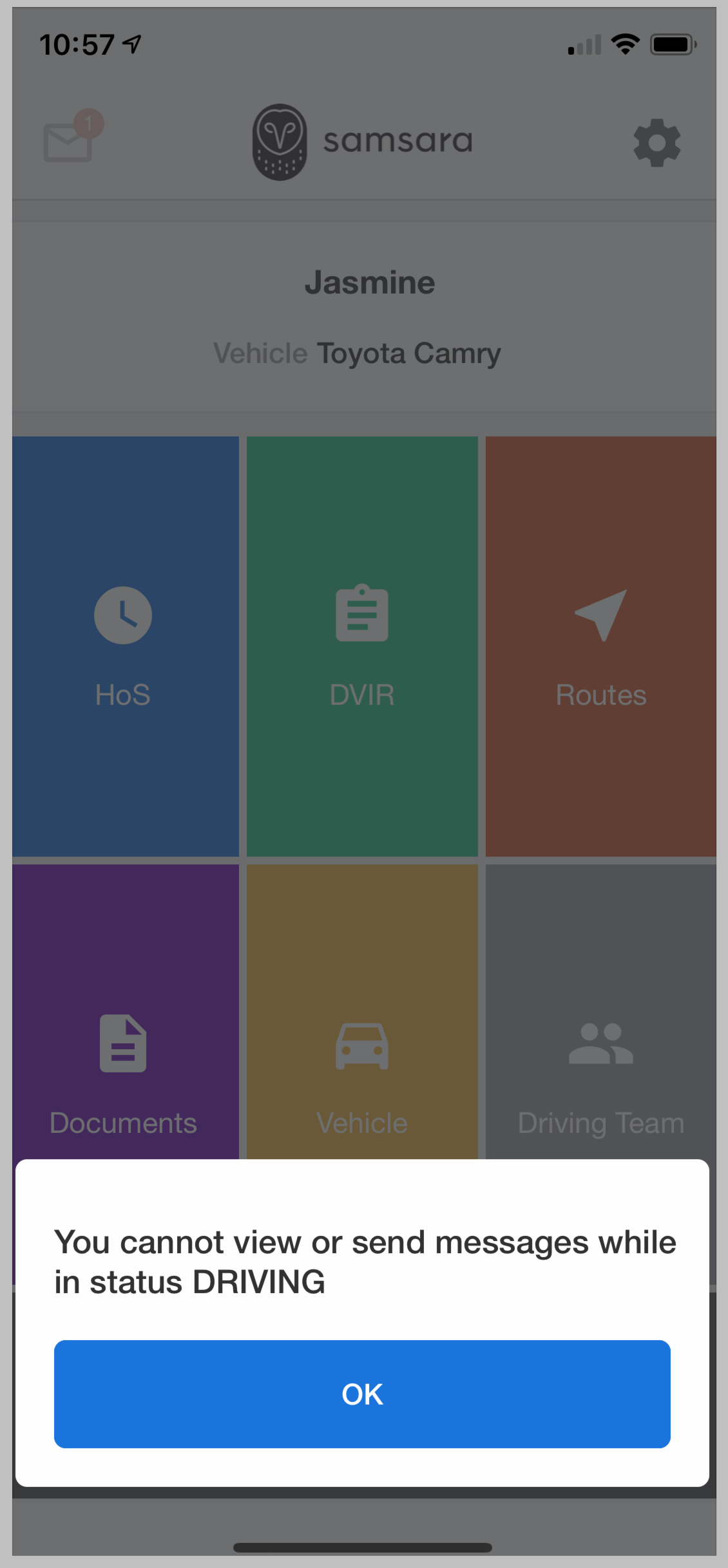 Driver Messaging from the Samsara Driver App Samsara Support
